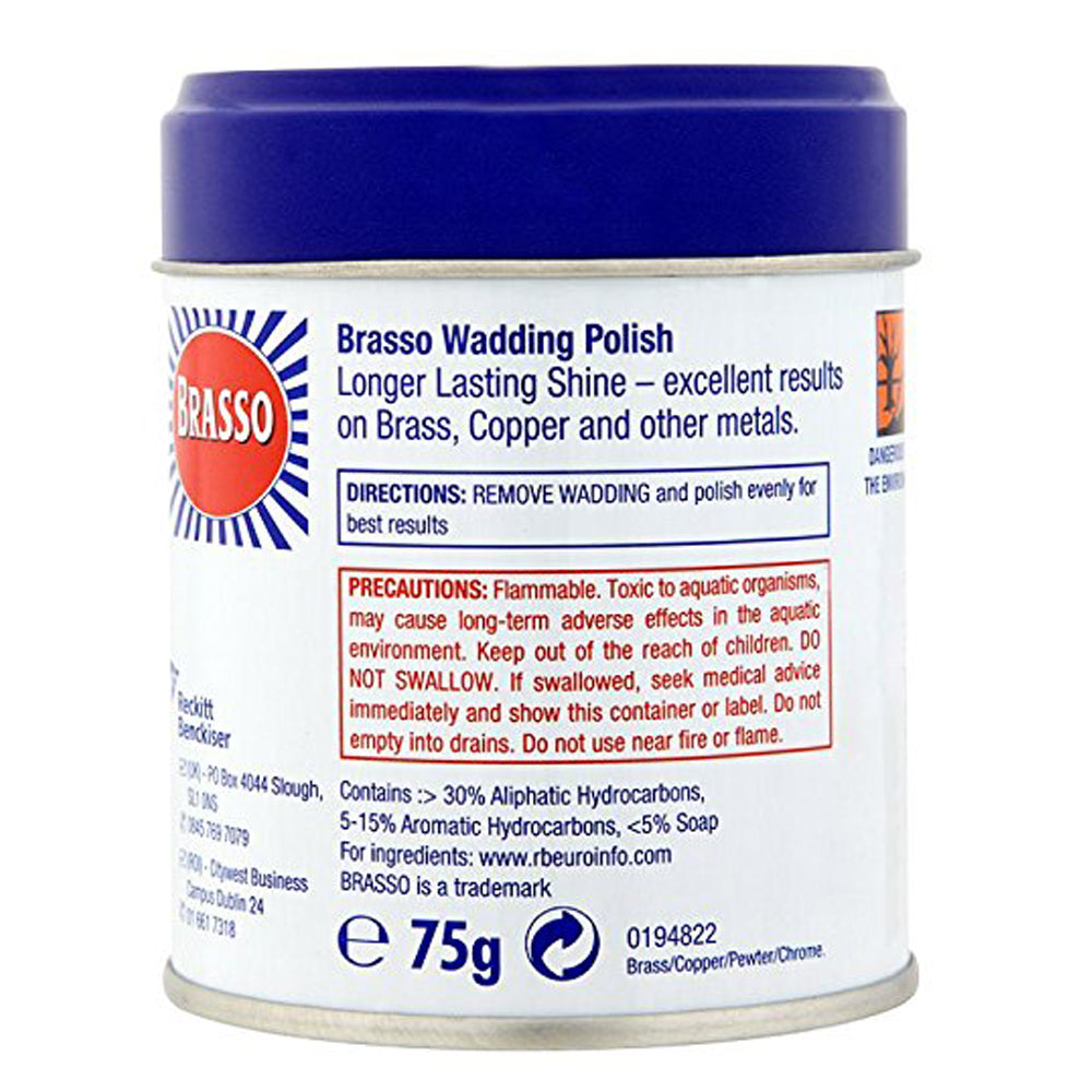 Brasso WaddingFor Brass & Copper 75g | Affordable & Durable - Product Image Brasso WaddingFor Brass & Copper 75g | Affordable & Durable - Product Image